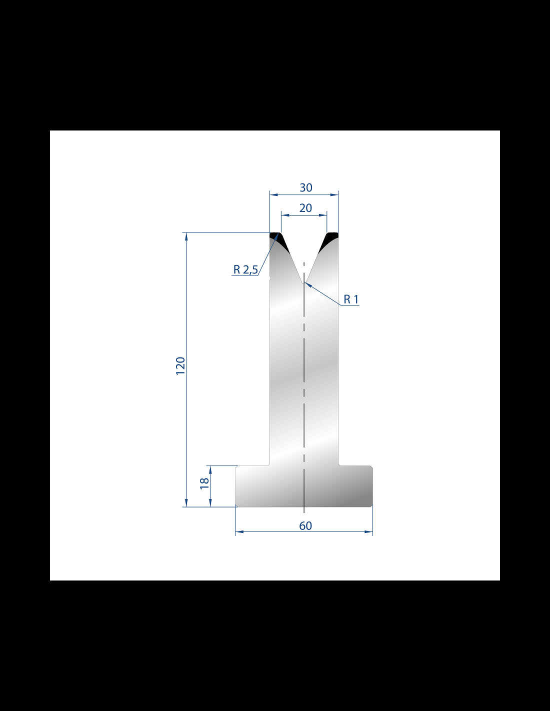 3071 – T Dies – 45°