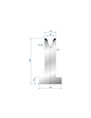 3071 – T Dies – 45°  T Die