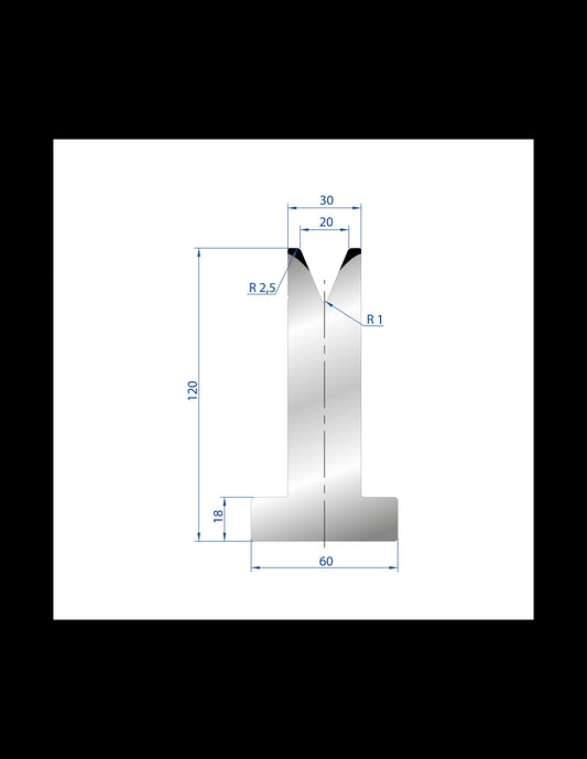 3071 – T Dies – 45°