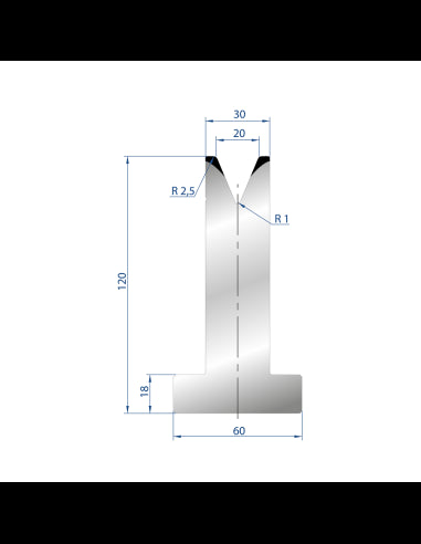 3071 – T Dies – 45°