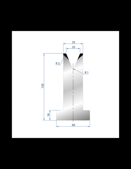 3072 – T Dies – 45°