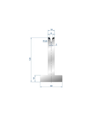 3074 – T Dies – 30°  T Die