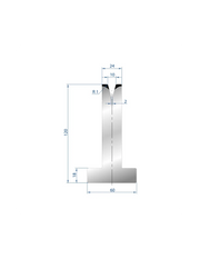 3075 – T Dies – 30°  T Die