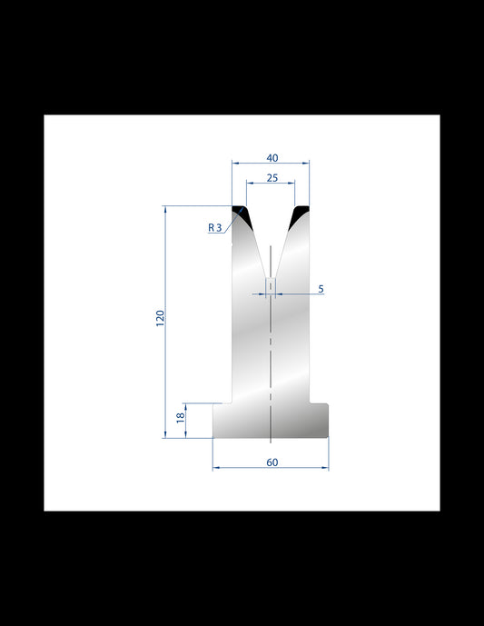 3079 - T Die 30°