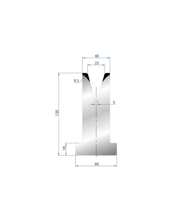 3079 - T Die 30°