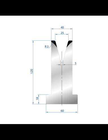 3079 - T Die 30°