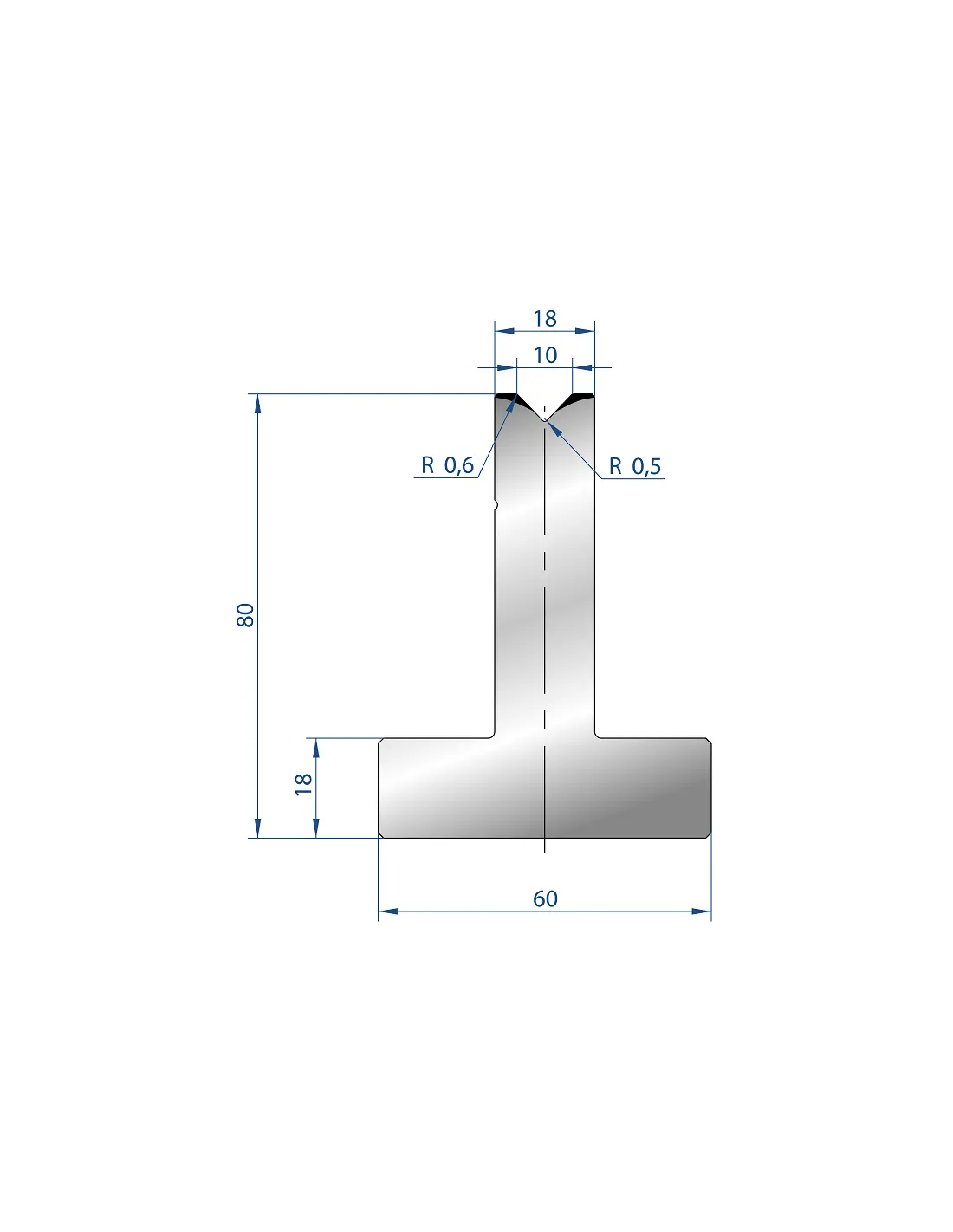 3082 – T Dies – 88°  T Die
