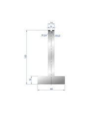 3083 – T Dies – 88°  T shape die