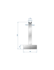 3084 – T Dies – 88°  T shape die