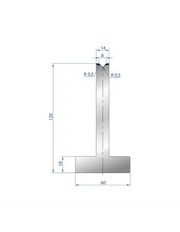 3084 – T Dies – 88°  T shape die