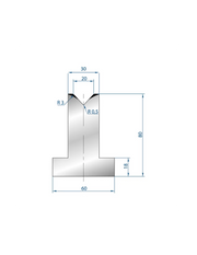 3091 – T Dies – 85°  T Die
