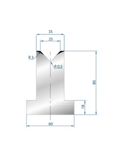 3092 – T Dies – 85°  T Die