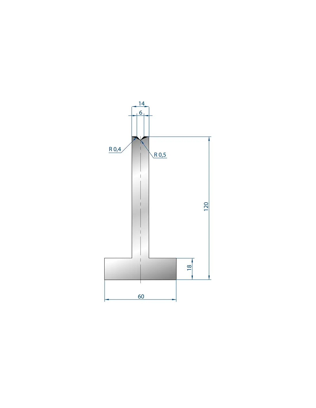 3093 – T Dies – 85°  T Die