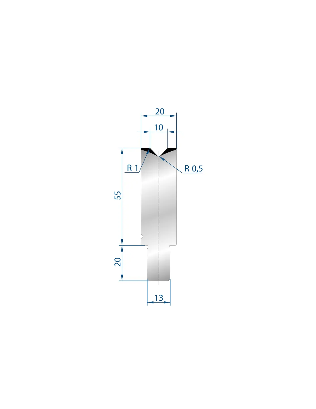 3106 - 1V Dies - 88°  1V Die