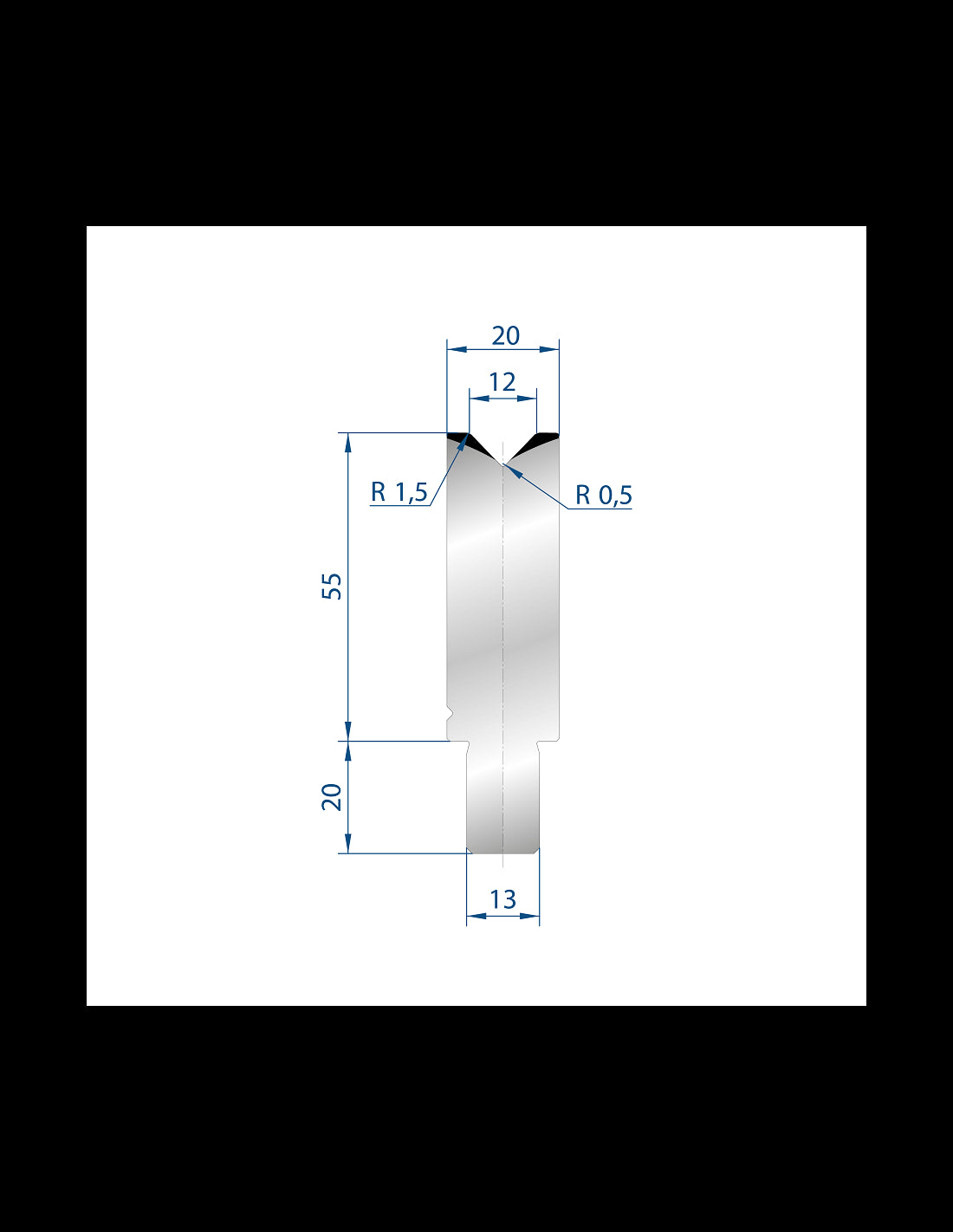 3107 - 1V Dies - 88°