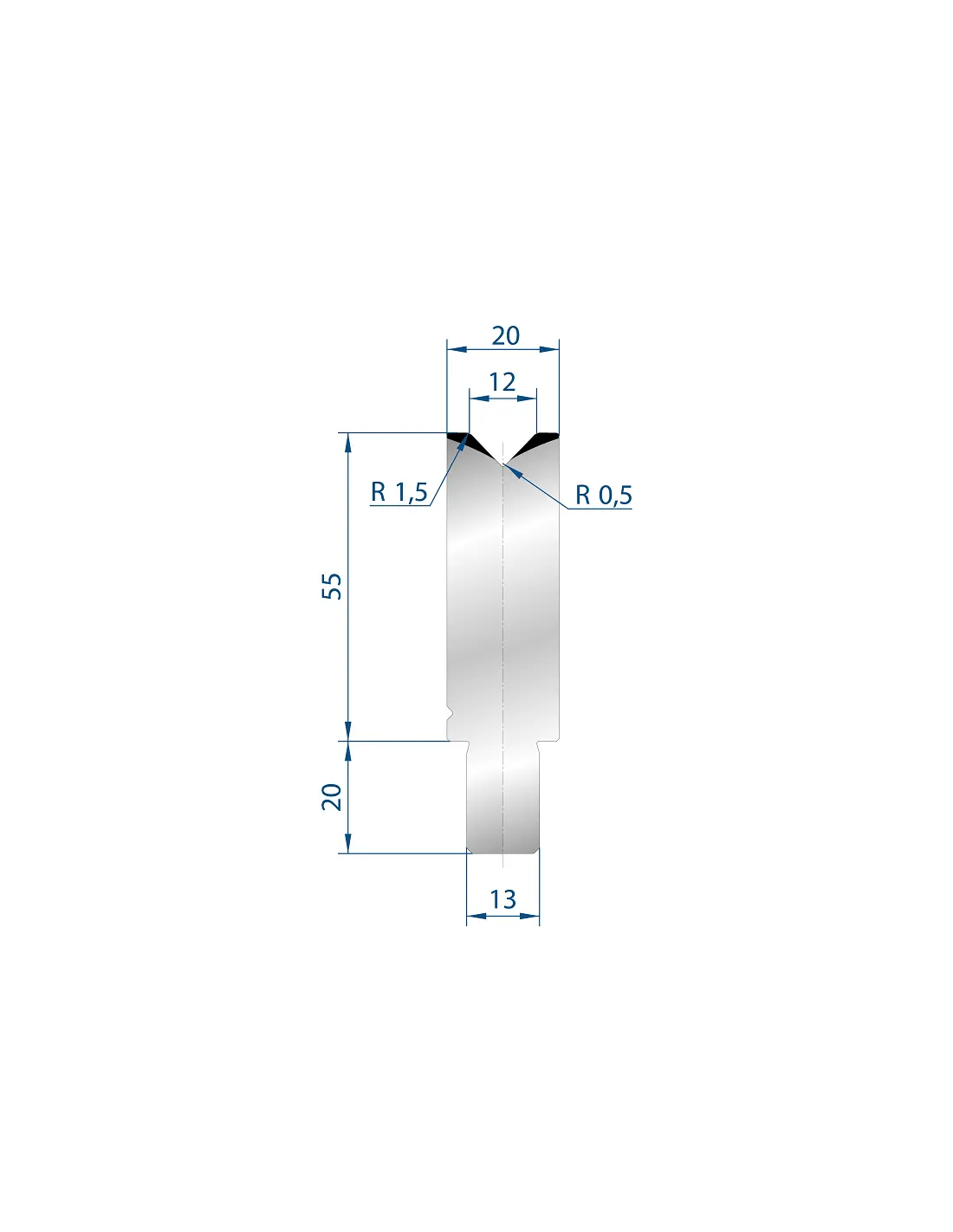 3107 - 1V Dies - 88°  1V Die