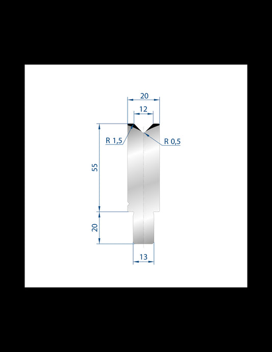 3107 - 1V Dies - 88°