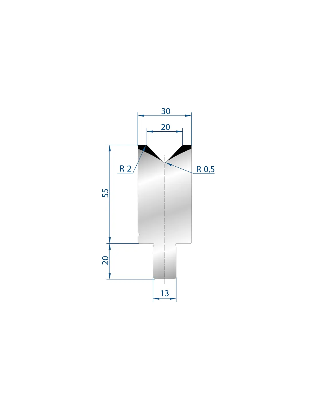 3109 - 1V Dies - 88°  1V Die
