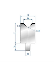 3110 - 1V Dies - 88°  1V Die