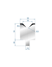 3111 - 1V Dies - 85°  1V Die