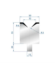 3111 - 1V Dies - 85°  1V Die