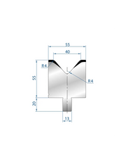 3112 - 1V Dies - 85°  1V Die