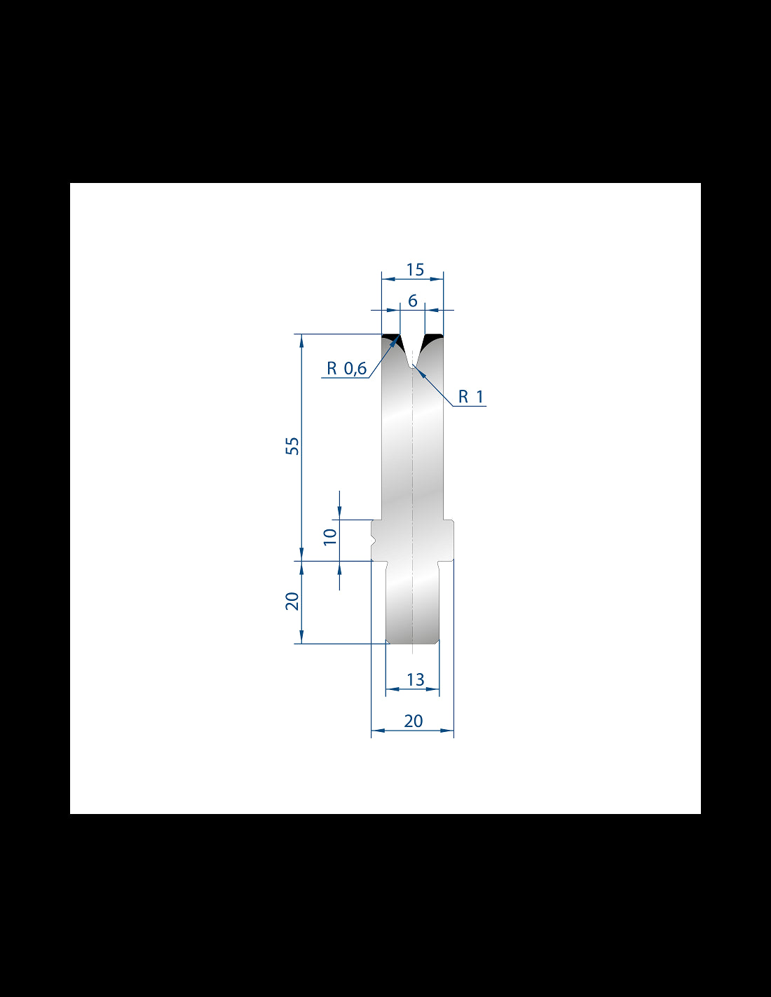 3115 - 1V Dies - 30°
