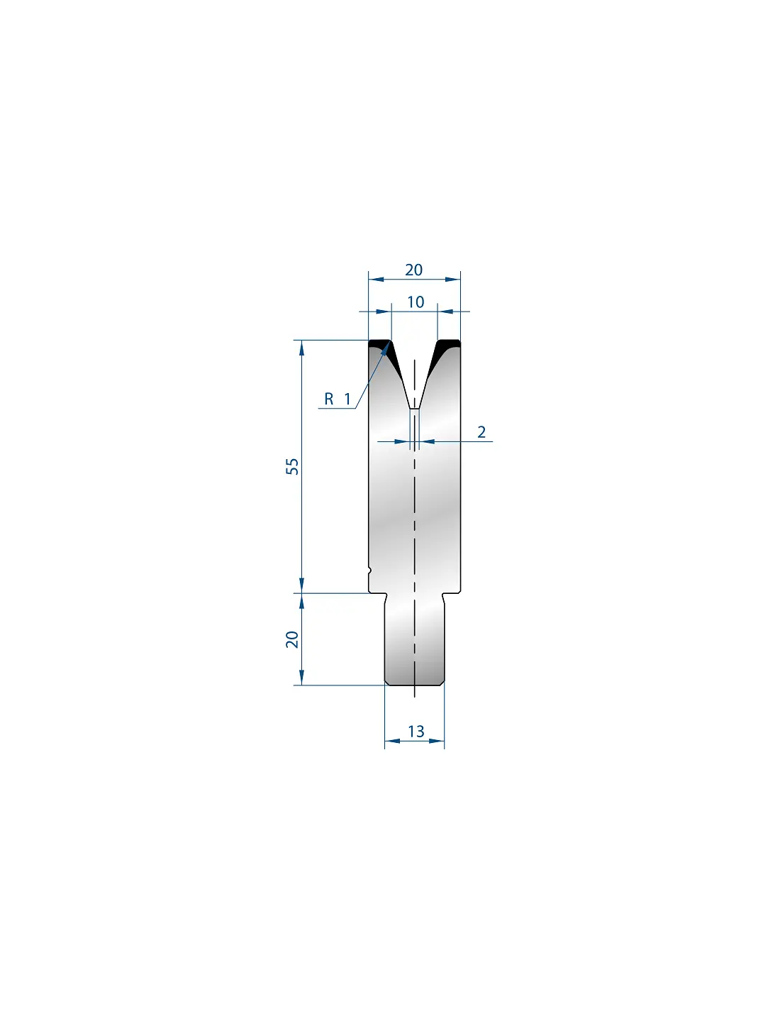 3117 - 1V Dies - 30°  1V Die