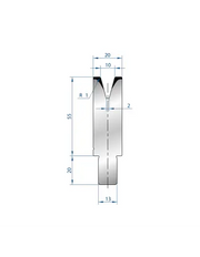 3117 - 1V Dies - 30°  1V Die