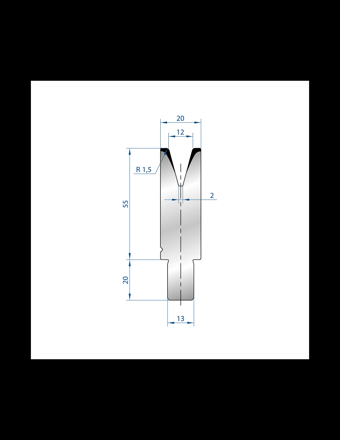 3118 - 1V Dies - 30°