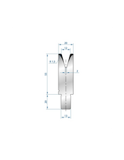 3118 - 1V Dies - 30°  1V Die