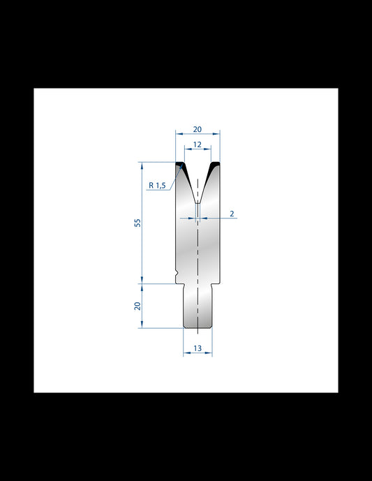 3118 - 1V Dies - 30°