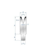 3118 - 1V Dies - 30°  1V Die