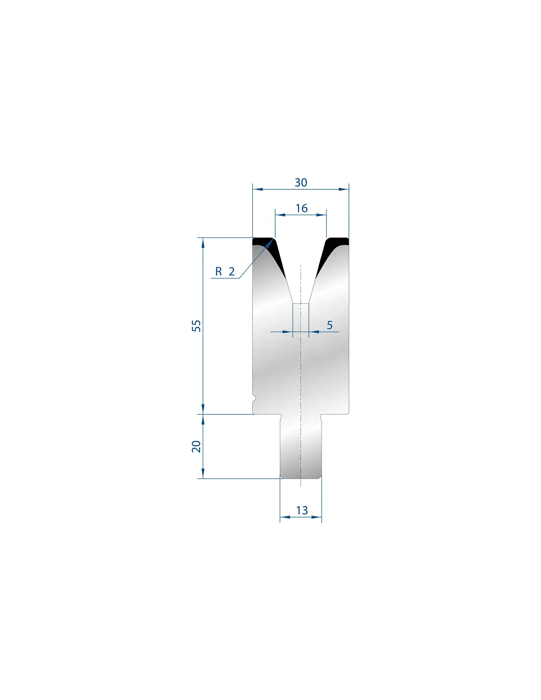 3119 - 1V Dies - 30°  1V Die