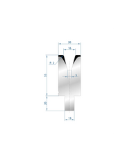 3119 - 1V Dies - 30°  1V Die