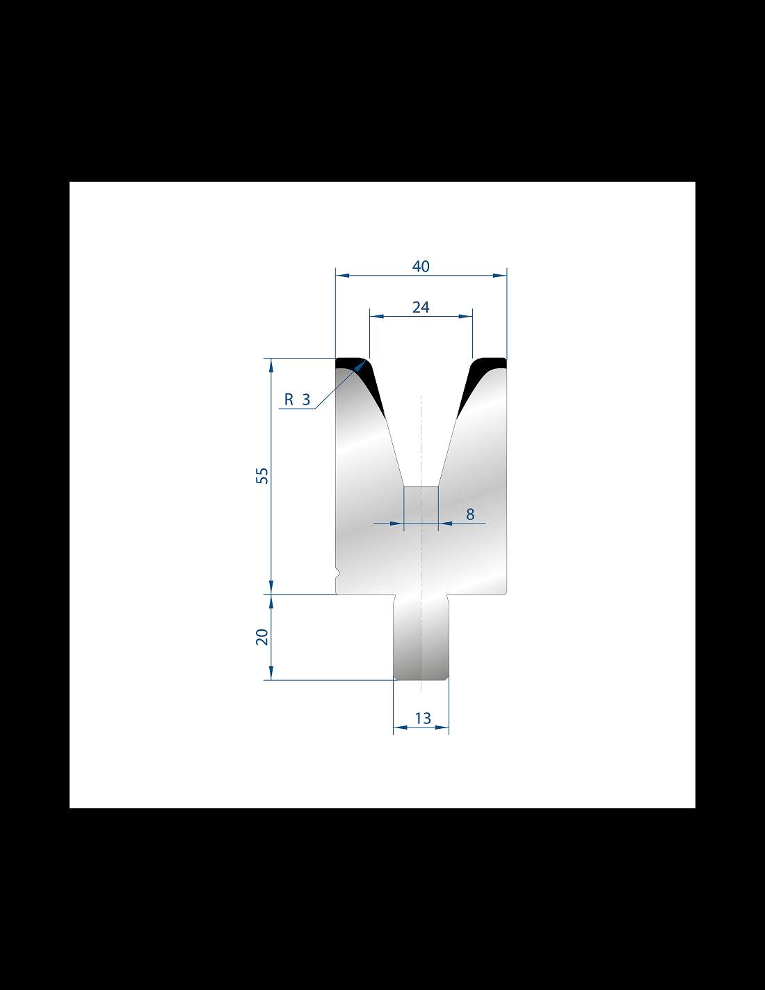 3121 - 1V Dies - 30°