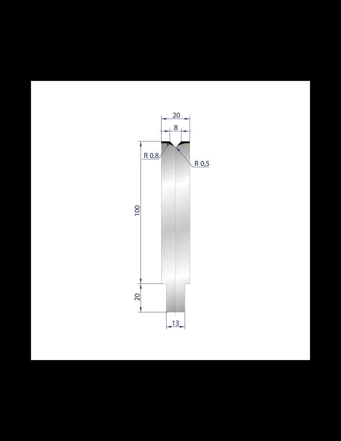 3124 - 1V Dies - 86°
