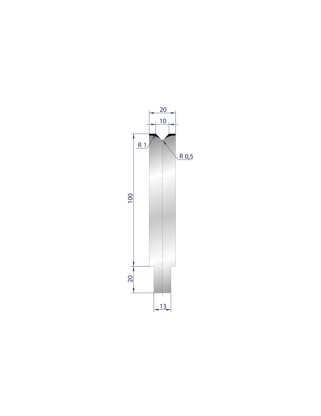 3125 - 1V Dies - 86°  1V Die