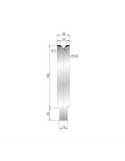 3125 - 1V Dies - 86°  1V Die