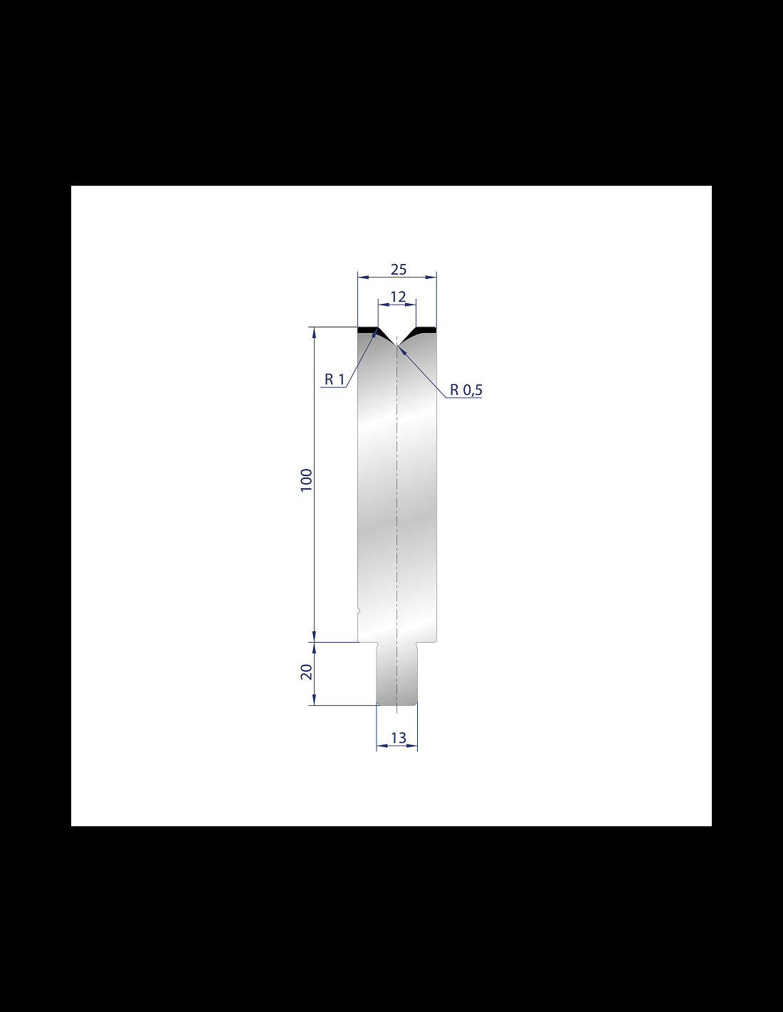 3126 - 1V Dies - 86°