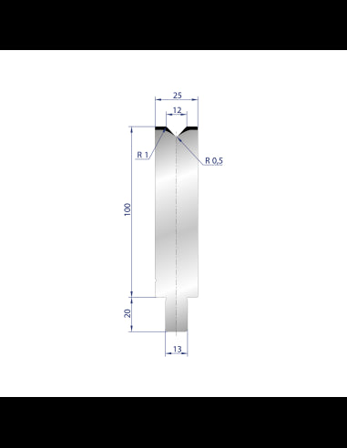 3126 - 1V Dies - 86°