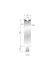 3126 - 1V Dies - 86°  1V Die