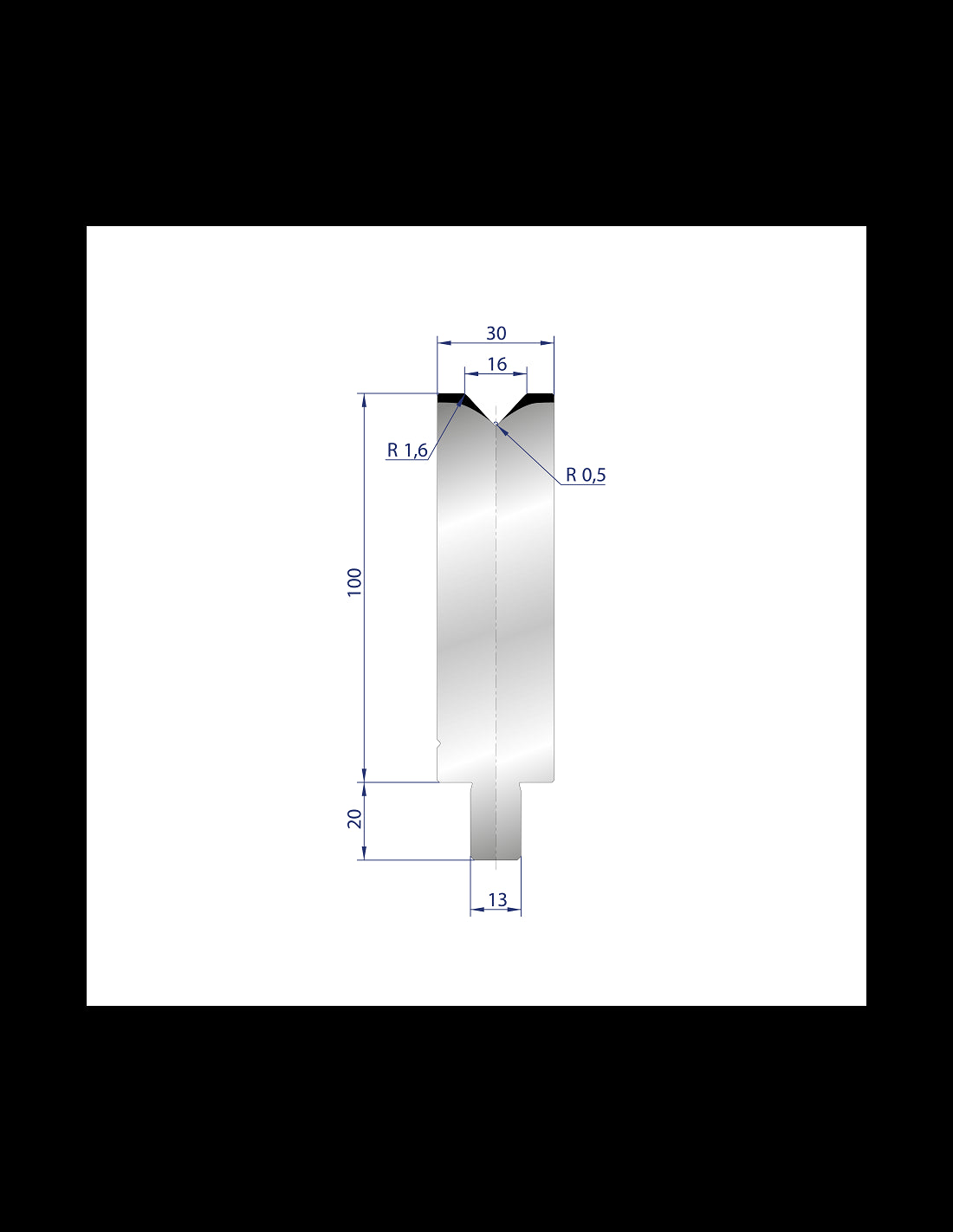 3127 - 1V Dies - 86°