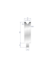 3128 - 1V Dies - 86°  1V Die