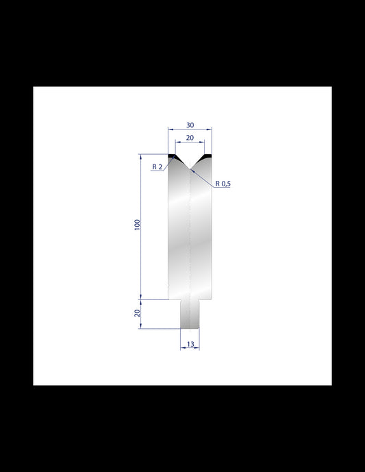 3128 - 1V Dies - 86°