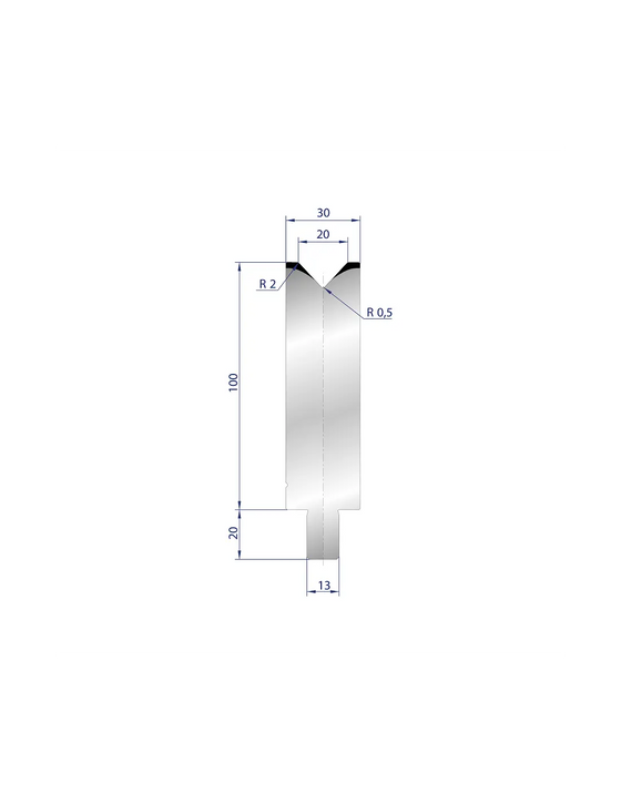 3128 - 1V Dies - 86°