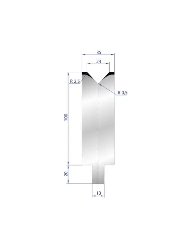 3129 - 1V Dies - 86°