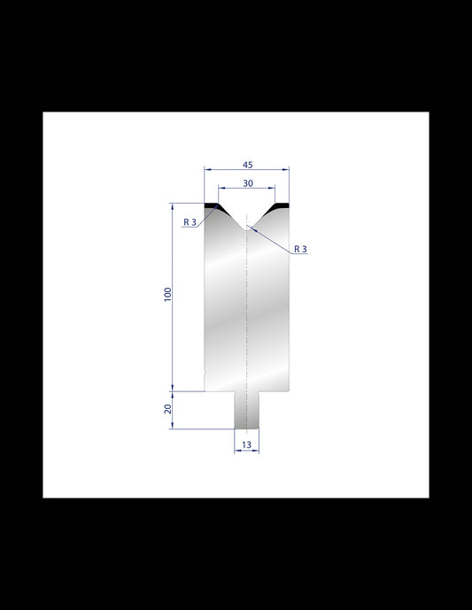 3130 - 1V Dies - 86°