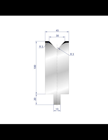3130 - 1V Dies - 86°
