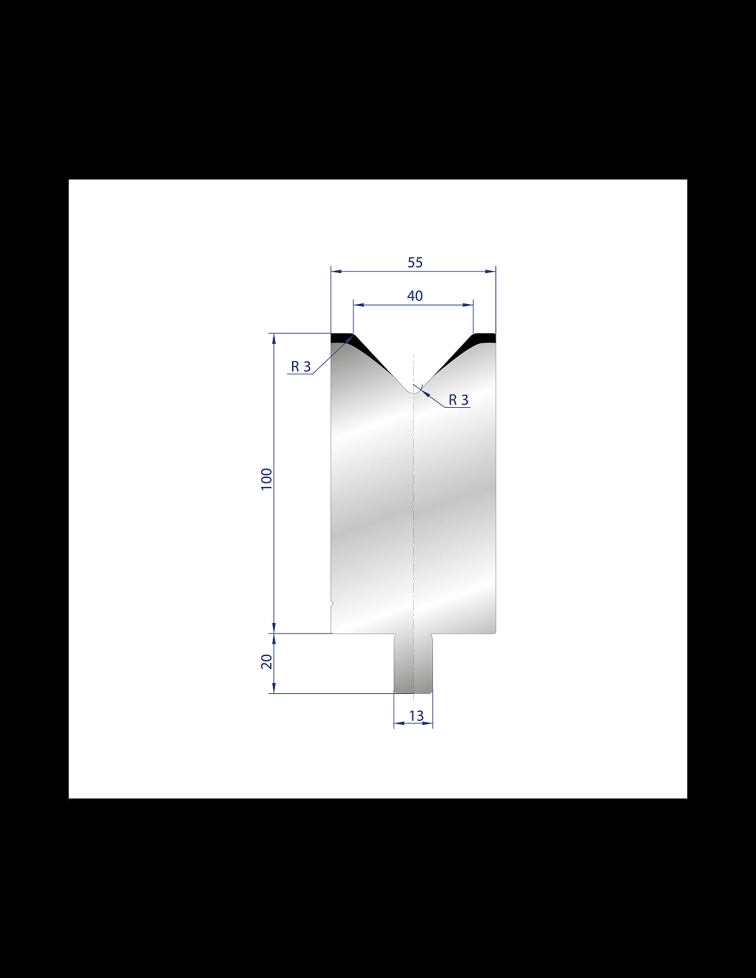 3131 - 1V Dies - 86°